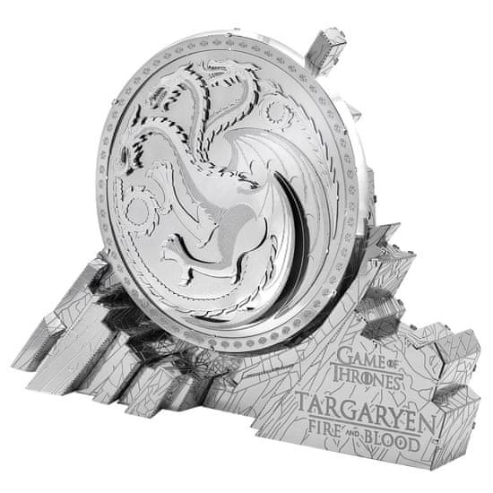 Metal Earth 3D puzzle Hra o trůny: Erb Targaryenů (ICONX)