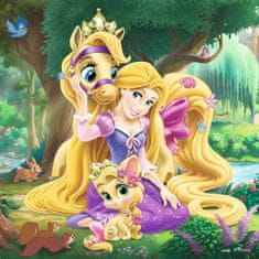 Ravensburger Puzzle Disney princezny a jejich mazlíčci 3x49 dílků