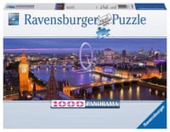 Ravensburger Panoramatické puzzle Noční Londýn 1000 dílků