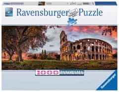 Ravensburger Panoramatické puzzle Západ slunce nad Koloseem, Itálie 1000 dílků