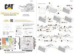 Metal Earth 3D puzzle CAT: Nakladač