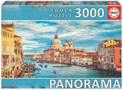 Educa Panoramatické puzzle Canal Grande, Benátky 3000 dílků