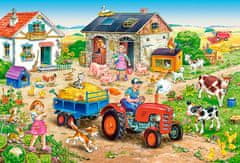 Castorland Puzzle Život na farmě MAXI 40 dílků