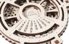 UGEARS 3D dřevěné puzzle Kalendář 24 dílků