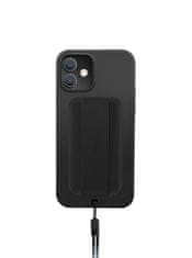 UNIQ HYBRID IPHONE 12 MINI HELDRO ANTIMICROBIAL - MIDNIGHT BLACK (BLACK)