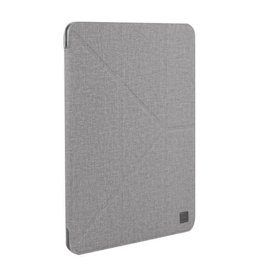 UNIQ YORKER KANVAS PLUS NEW IPAD AIR (2019) - VELVET MIST (GREY)