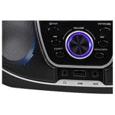 Trevi Přehrávač , CMP 588, přenosný, CD-MP3, CD-RW, Bluetooth, DAB/DAB+/FM RDS, 230 V nebo baterie 4X C