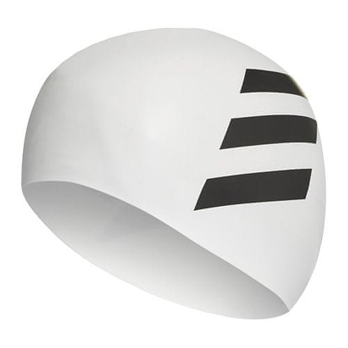 Adidas Plavecká čepice , SIL 3S CAP | FJ4968 | WHITE/BLACK | NS