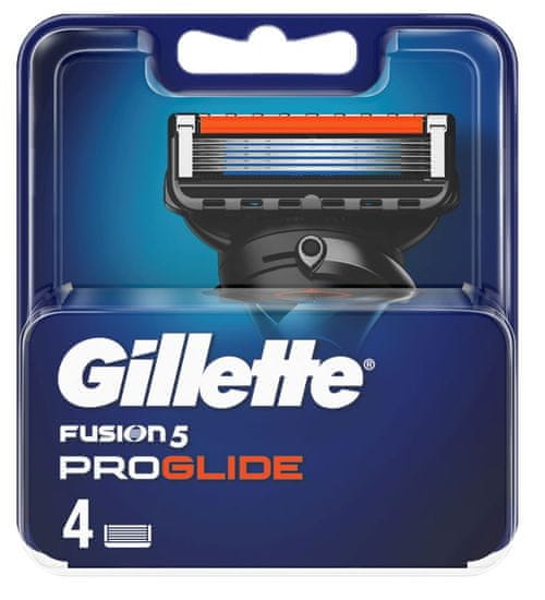 Gillette Fusion5 ProGlide holicí hlavice pro muže 4 ks