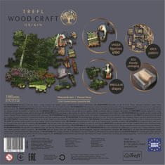 Trefl Wood Craft Origin puzzle Viktoriánský dům 1000 dílků