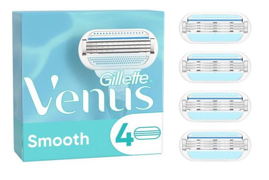 Gillette Venus Hlavice k dámskému holicímu strojku 4 ks