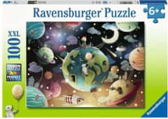 Ravensburger Puzzle Vesmírné hřiště XXL 100 dílků