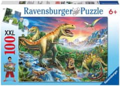 Ravensburger Puzzle V dobách dinosaurů XXL 100 dílků