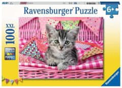 Ravensburger Puzzle Roztomilé koťátko XXL 100 dílků