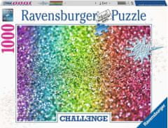 Ravensburger Třpytivé puzzle Challenge: Glitter 1000 dílků