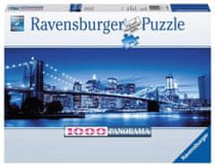 Ravensburger Panoramatické puzzle Zářivý New York 1000 dílků