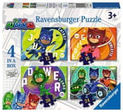 Ravensburger Puzzle Pyžamasky 4v1 (12, 16, 20, 24 dílků)