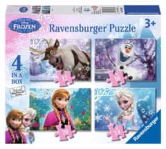 Ravensburger Puzzle Ledové království 4v1 (12,16,20,24 dílků)