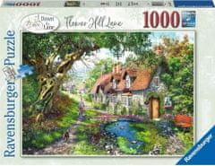 Ravensburger Puzzle Květinovou cestičkou 1000 dílků