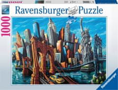 Ravensburger Puzzle Vítejte v New Yorku 1000 dílků