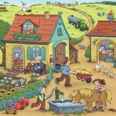 Ravensburger Puzzle Na farmě 3x49 dílků