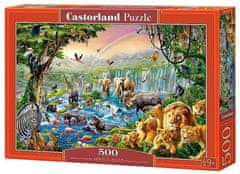 Castorland Puzzle Řeka v džungli 500 dílků