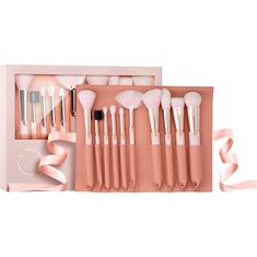 Revolution PRO Sada štětců x Influencer Overnight Full Beat Brush Set & Roll