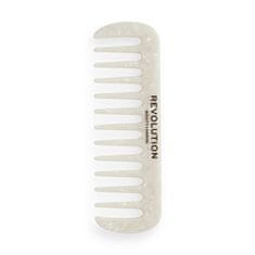 Hřeben pro kudrnaté a silné vlasy Natural Curl Wide (Tooth Comb White)