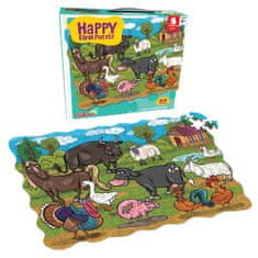 Rappa Puzzle farma 208 ks 90x64 cm