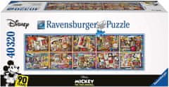 Ravensburger Puzzle Mickey Mouse během let 40320 dílků