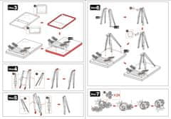 Metal Earth 3D puzzle Londýnské oko (ICONX)