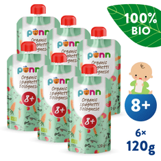 Salvest Põnn BIO Boloňské špagety (6x 120 g)