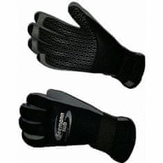 SUB GEAR Neoprenové rukavice CONTOUR TITAN 3 mm - výprodej černá XL/2XL 10/11