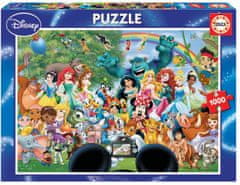 Educa Puzzle Úžasný svět Disney II 1000 dílků