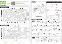 Metal Earth 3D puzzle Hra o trůny: Drogon (ICONX)