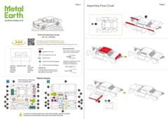Metal Earth 3D puzzle Ford Mustang 1965 (červený)