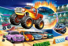 Castorland Puzzle Skákající Monster Truck MAXI 40 dílků