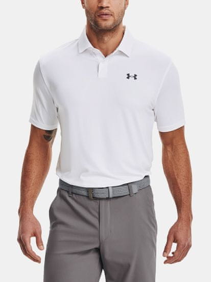 Under Armour Tričko UA T2G Polo-WHT