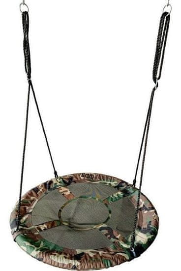 EcoToys Houpací kruh Čapí hnízdo (průměr 100cm) CAMO