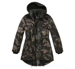 BRANDIT Dámská bunda Marsh Lake parka Darkcamo Velikost: XL