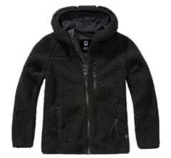 BRANDIT Dámská bunda Teddyfleecejacket hood Černá Velikost: 3XL