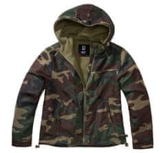 BRANDIT Dámská bunda Windbreaker frontzip Woodland Velikost: XS