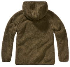 BRANDIT Dámská bunda Teddyfleecejacket hood Olivová Velikost: XS