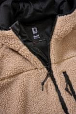 BRANDIT Dámská bunda Teddyfleecejacket hood Camel Velikost: XXL