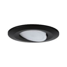 Paulmann PAULMANN HomeSpa LED vestavné svítidlo Calla 3ks sada výklopné IP65 90mm 30° 3x5W 230V CCT černá mat 93096