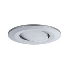 Paulmann PAULMANN HomeSpa LED vestavné svítidlo Calla 3ks sada výklopné IP65 90mm 30° 3x5W 230V CCT matný chrom 93095