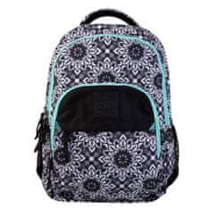 Target Studentský batoh , Černý se vzorem