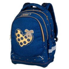 Target Studentský batoh , Srdíčko, tmavě modrý