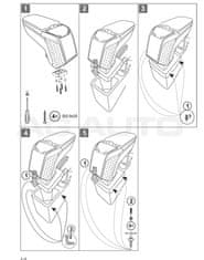 Rati Loketní opěrka - područka ARMSTER 2, Hyundai i20, 2014-2020