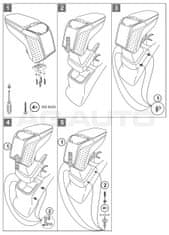 Rati Loketní opěrka - područka ARMSTER 2, Suzuki Vitara, 2015- ,